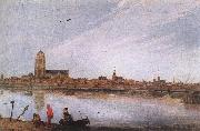 VELDE, Esaias van de View of Zierikzee wt oil painting on canvas
